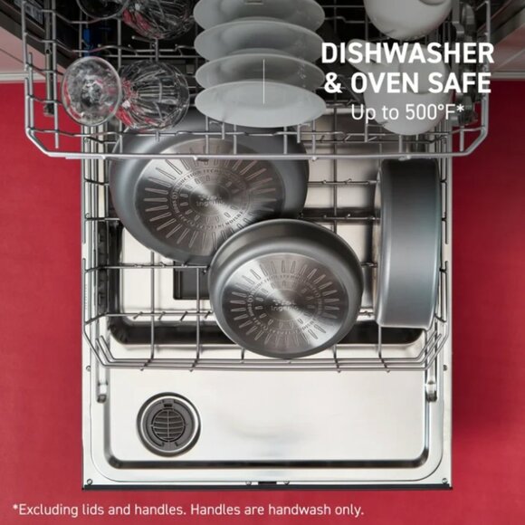 T-fal Ingenio Expertise Nonstick 14-Piece Cookware Set, Induction Oven Safe up t - Picture 4 of 6